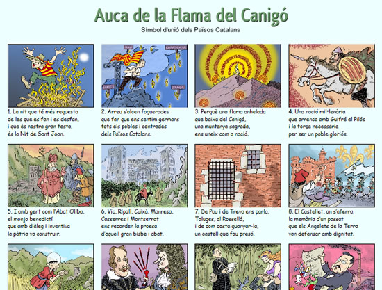 Auca de la Flama del Canigó